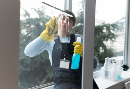 Nettoyage de vitres intérieures et extérieures à Montvert
